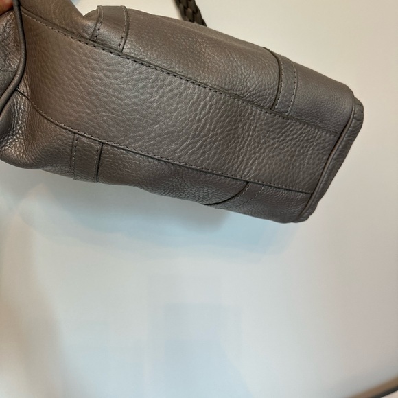 Cole Haan | Pebbled Leather | Grey | Silver | Hobo - Picture 4 of 8